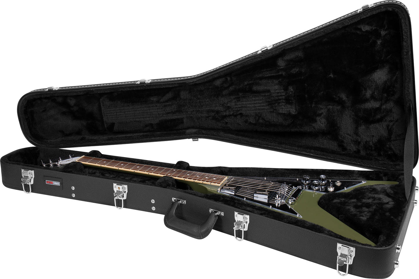 GATOR CASES GW-FLYV | θήκη ξύλο Deluxe για κιθάρα Flying V