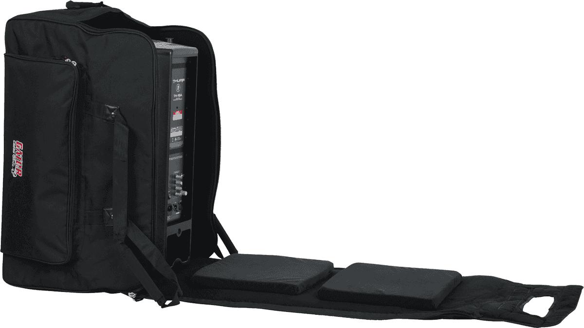 GATOR CASES GPA-715 | Reinforced Nylon Bag with Wheels for Speaker 15" Speaker