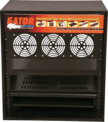 GATOR CASES GR-STUDIO-16U | Rack 19" GR En drewniany 16U rack case