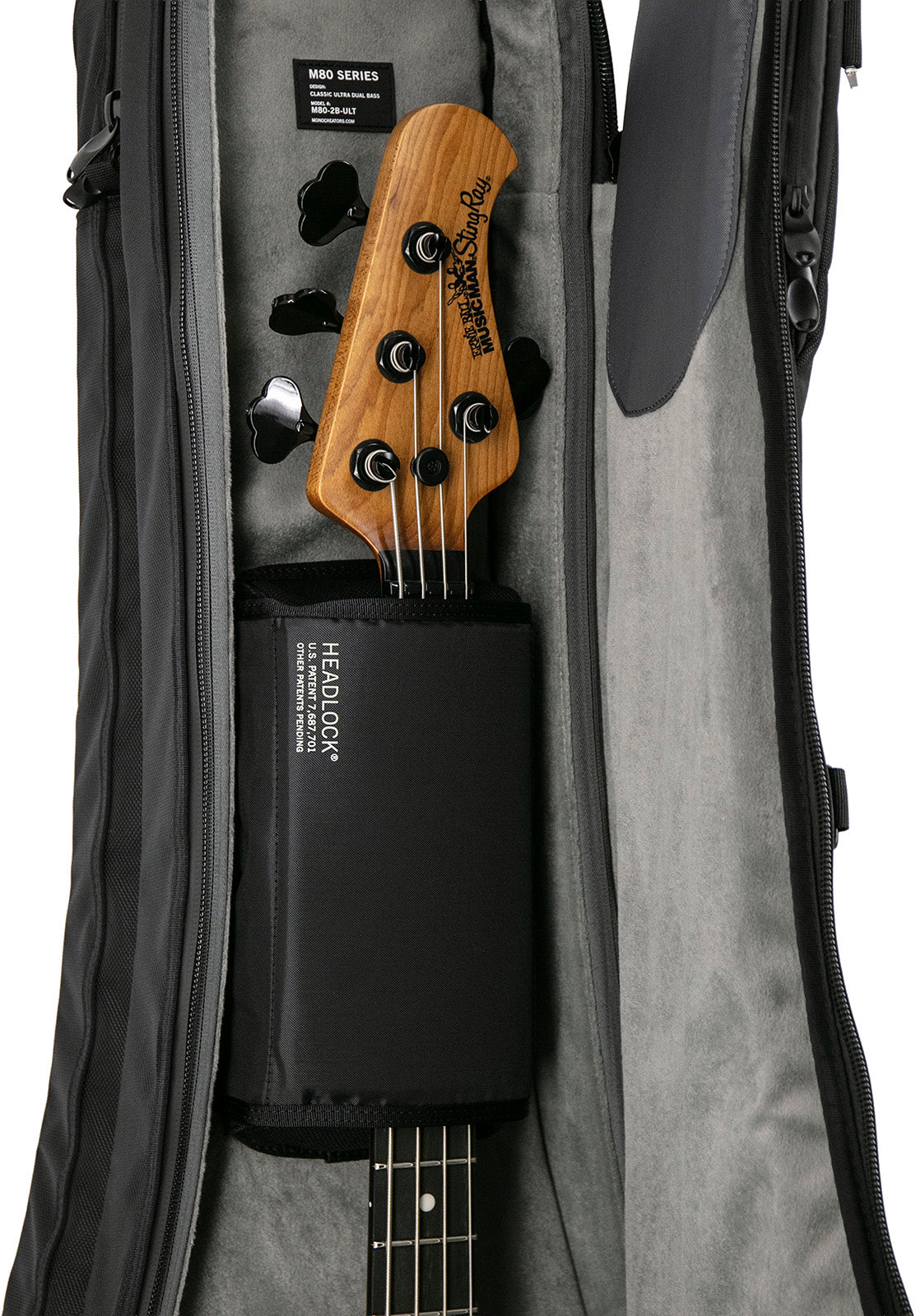 MONO M80-2B-ULT-BLK | Black | Classic Ultra Dual Electric Bass Gig Bag