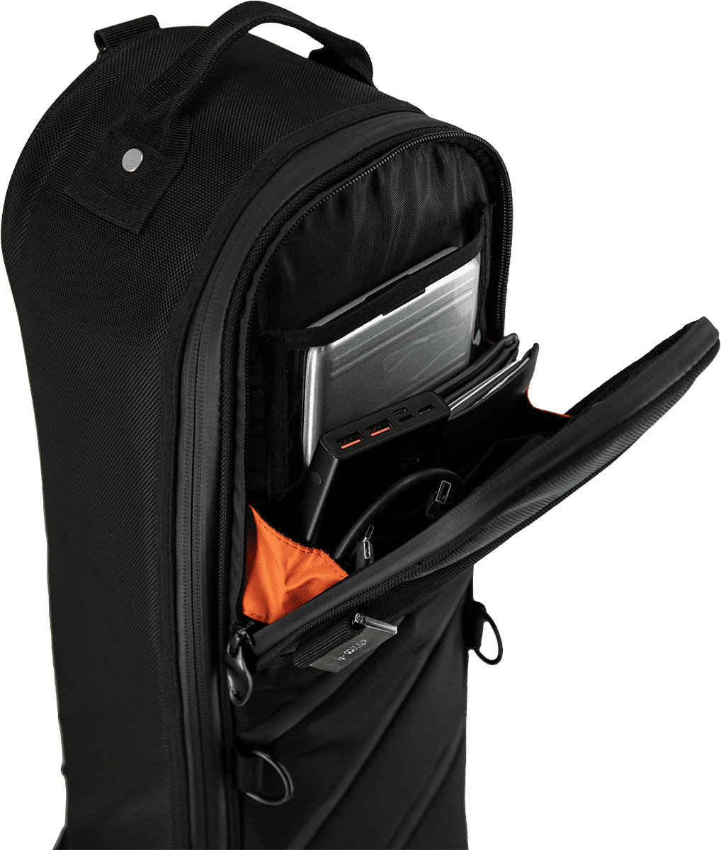 MONO M80-VADULT-BLK | Black | Vertigo Ultra Acoustic Guitar (Wheels) Guitar Gig Bag