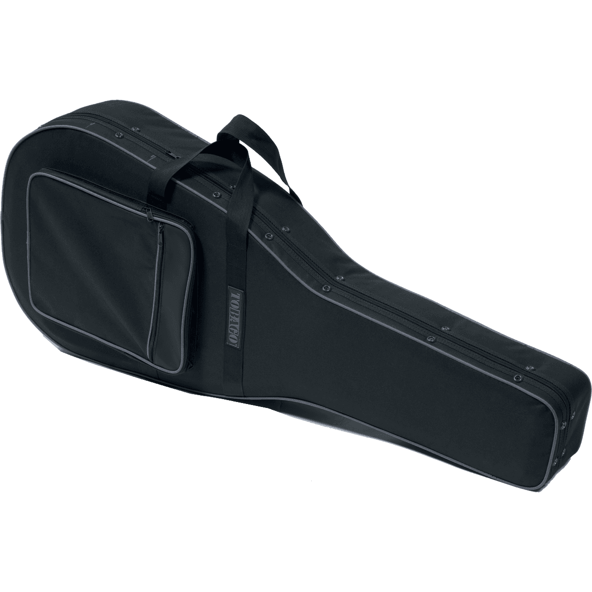Tobago HTO ESC-N Classical Guitar Lightweight Soft Case | High Density Shaped Foam Interior with Velvet, Black