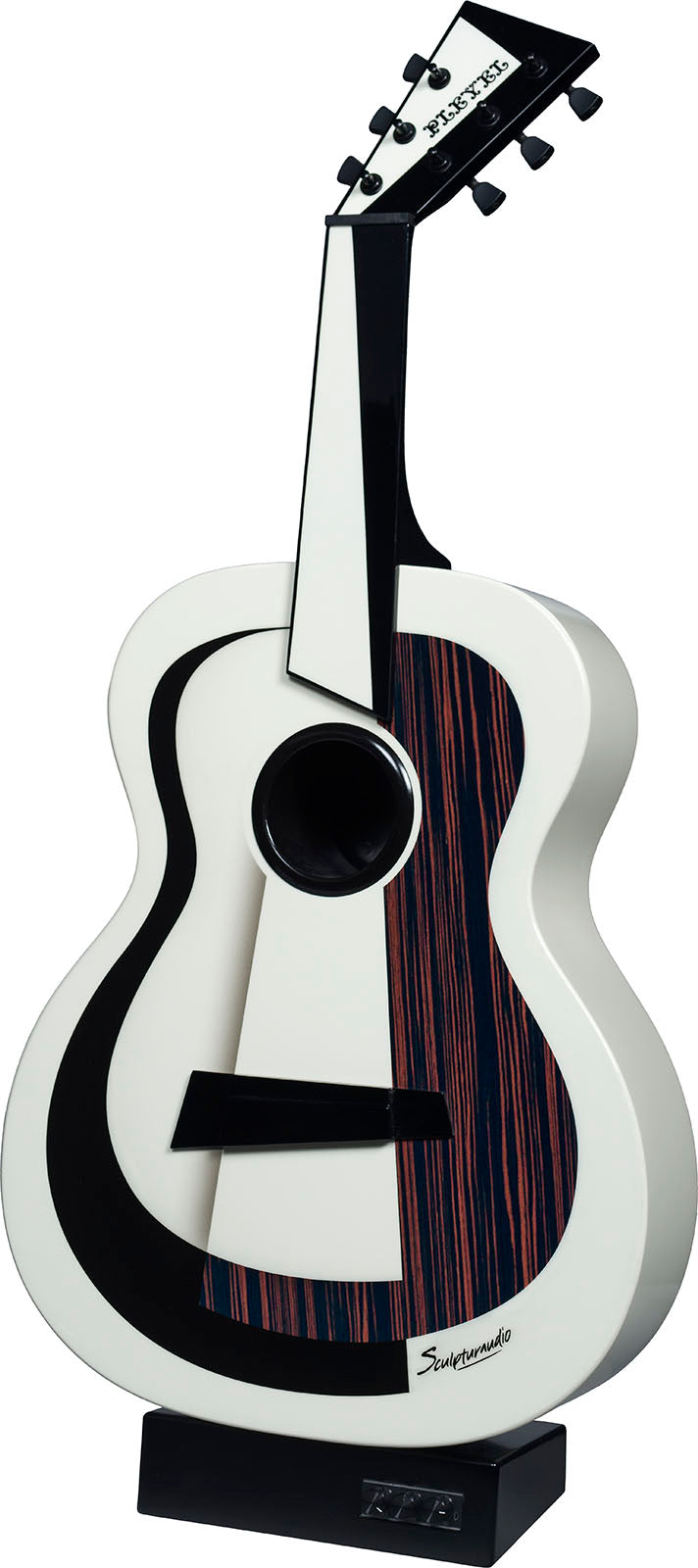 PLEYEL AUDIO Audio System | Sculpturaudio A Gloss Ivory + Macassar Ηχείο