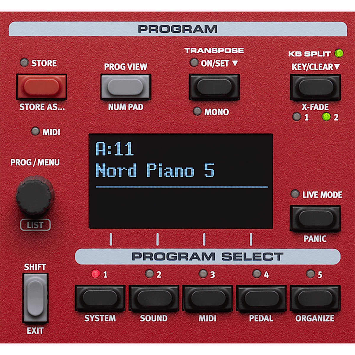 Nord Piano 5 | 88-Key Grand Weighted Action Keyboard with Triple Sensor