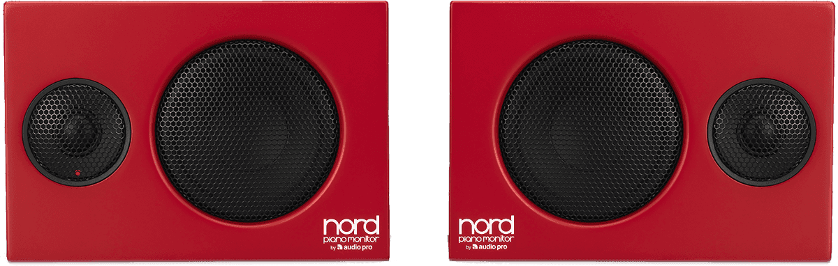 NORD Piano Monitor V2 | 2x80W Active Stereo Keyboard Monitor Speakers