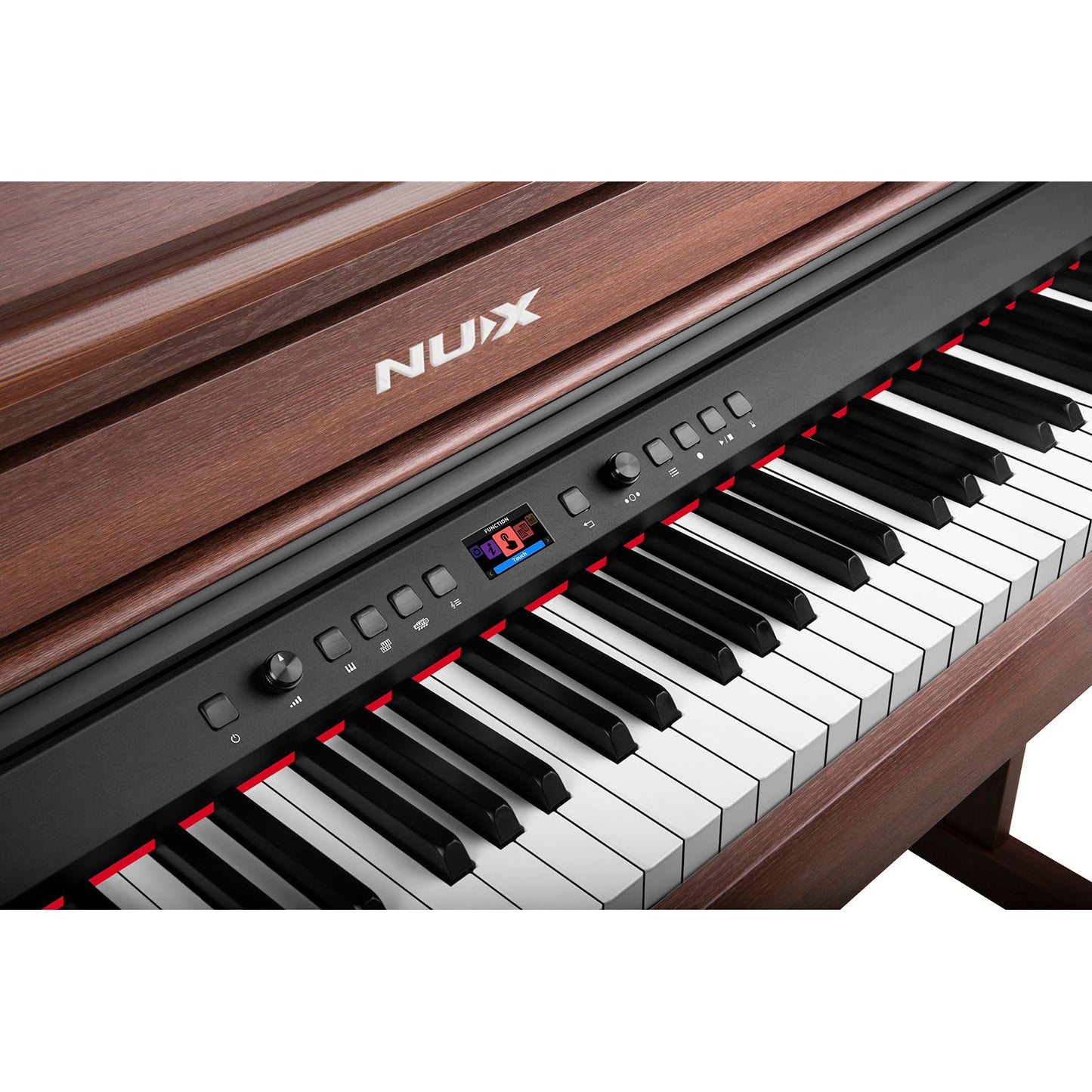 NUX NCK-430 Digital Piano | 88-Key Hammer Action Keyboard | Bluetooth Audio and MIDI