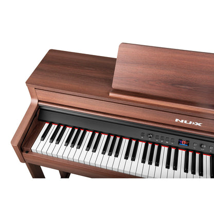 NUX NCK-430 Digital Piano | 88-Key Hammer Action Keyboard | Bluetooth Audio and MIDI