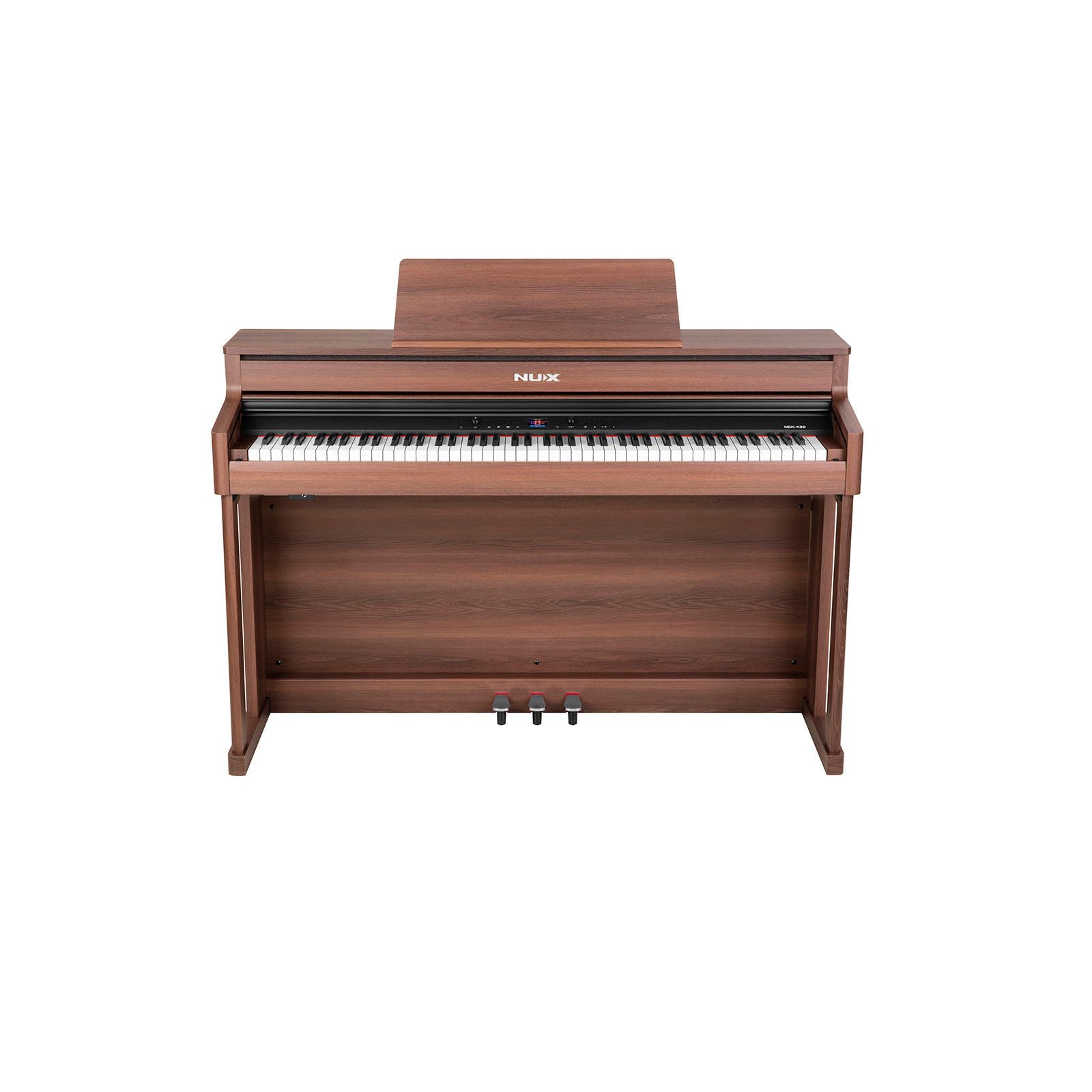 NUX NCK-430 Digital Piano | 88-Key Hammer Action Keyboard | Bluetooth Audio and MIDI
