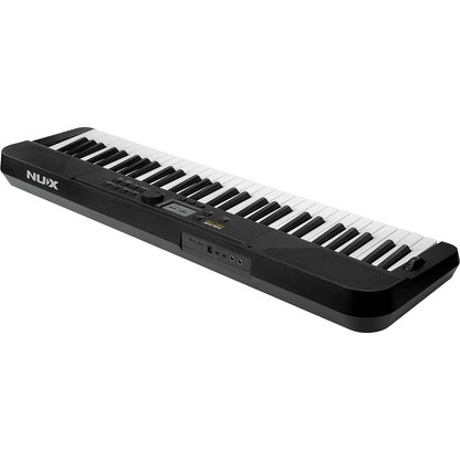 NUX NEK-100 61-Key Digital Piano | Semi-Weighted Keyboard | with Included Bluetooth Module | Black