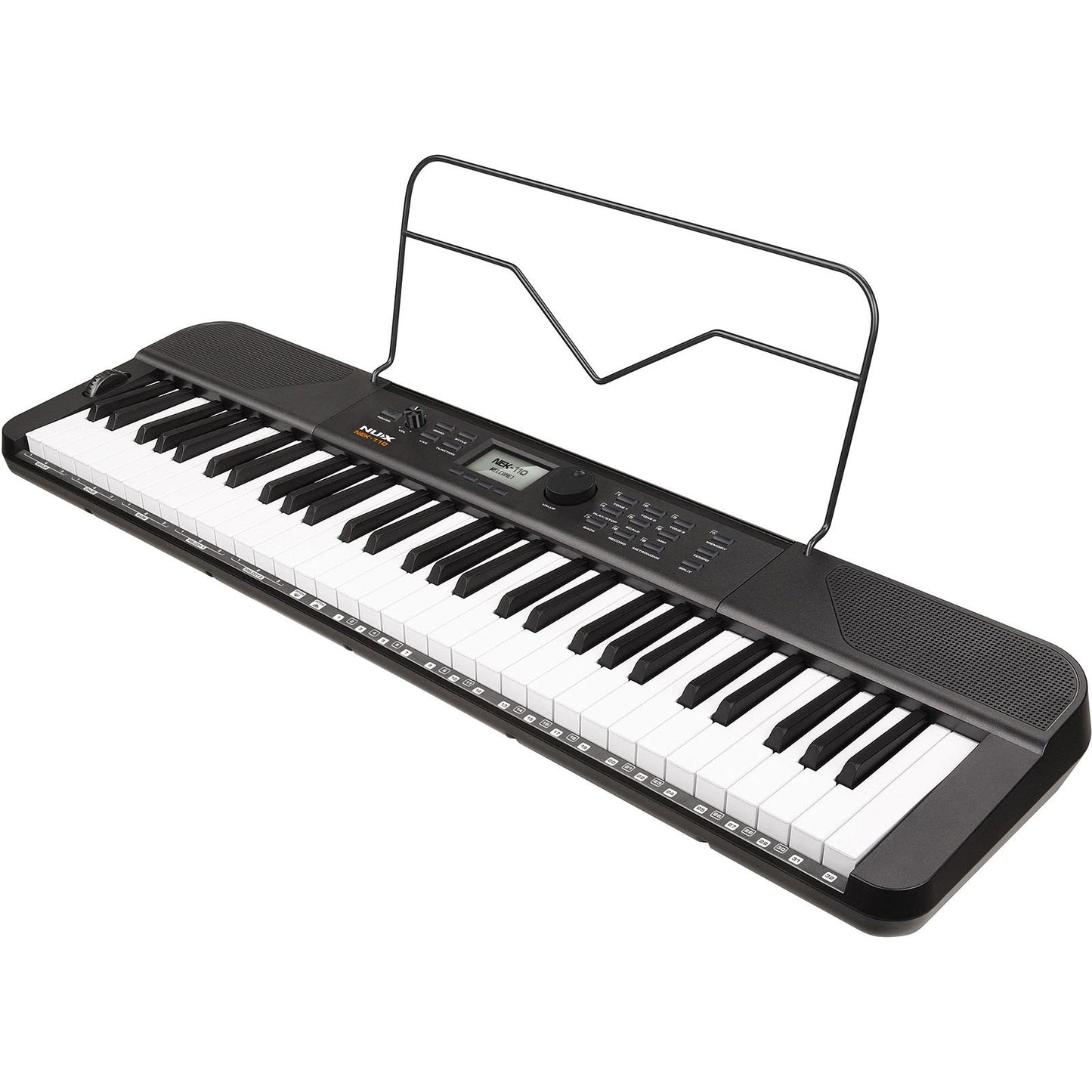 NUX NEK-110B 61-Key Digital Piano | 700 Built-In Sounds | Bluetooth | Black