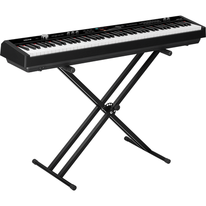 NUX NPK-20 Digital Piano | 88-Key Heavy Touch Keyboard | with Bluetooth | Black