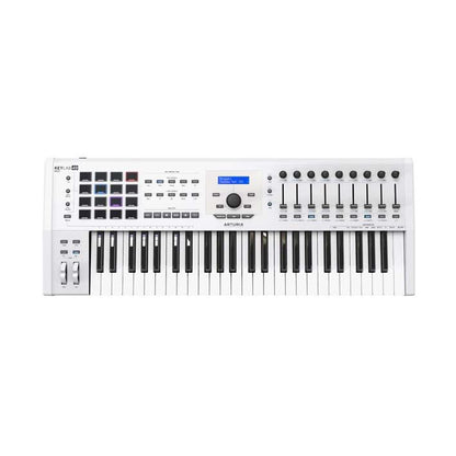 Arturia KeyLab MkII 49 | MIDI controller, 49 luxurious keys, with included software, Colour: White