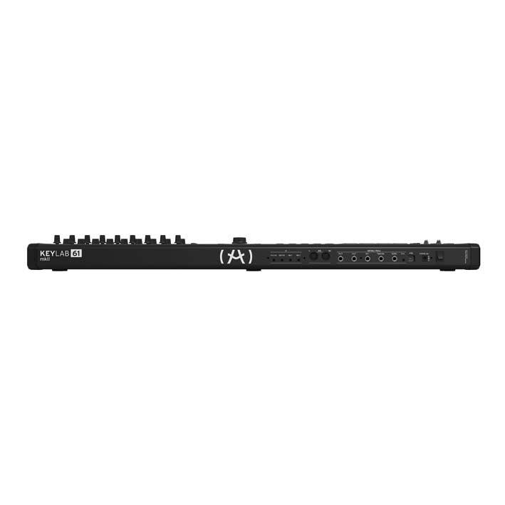 Arturia KeyLab MkII 61 | MIDI controller, 61 luxurious keys and comprehensive connectivity, included software, Black