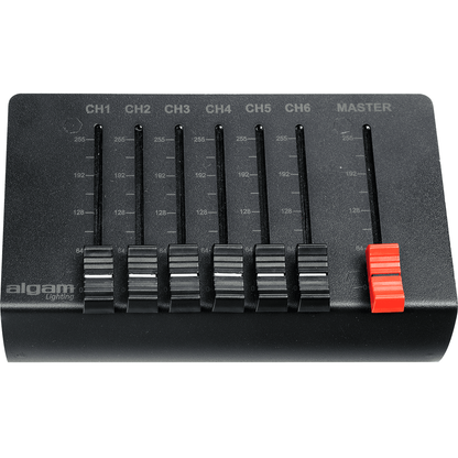 Algam Lighting DMX 6 + | 6-channel DMX Controller | Lighting Mixer | LAL DMX6-PLUS