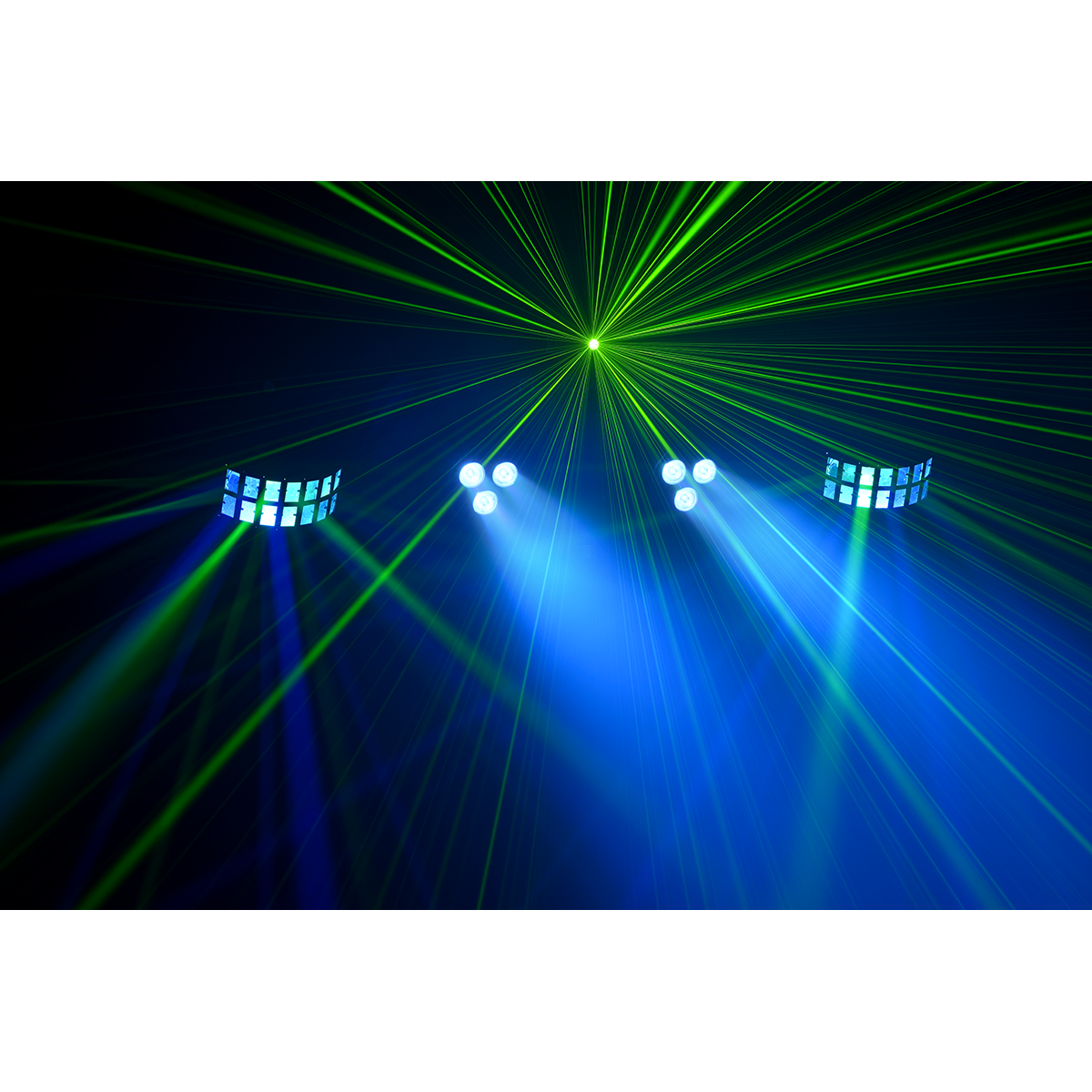 Algam Lighting Floridabar II | 4 in 1 Floor Standing LED Spotlights