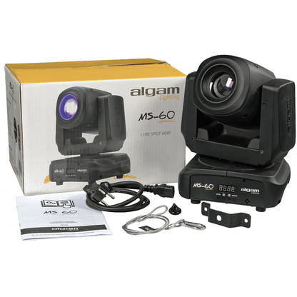 Algam Lighting MS-60 | Moving Head Projector | DMX Control or Automatic Music Response Mode | LAL MS60