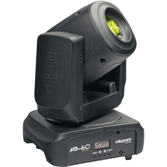 Algam Lighting MS-60 | Moving Head Projector | DMX Control or Automatic Music Response Mode | LAL MS60