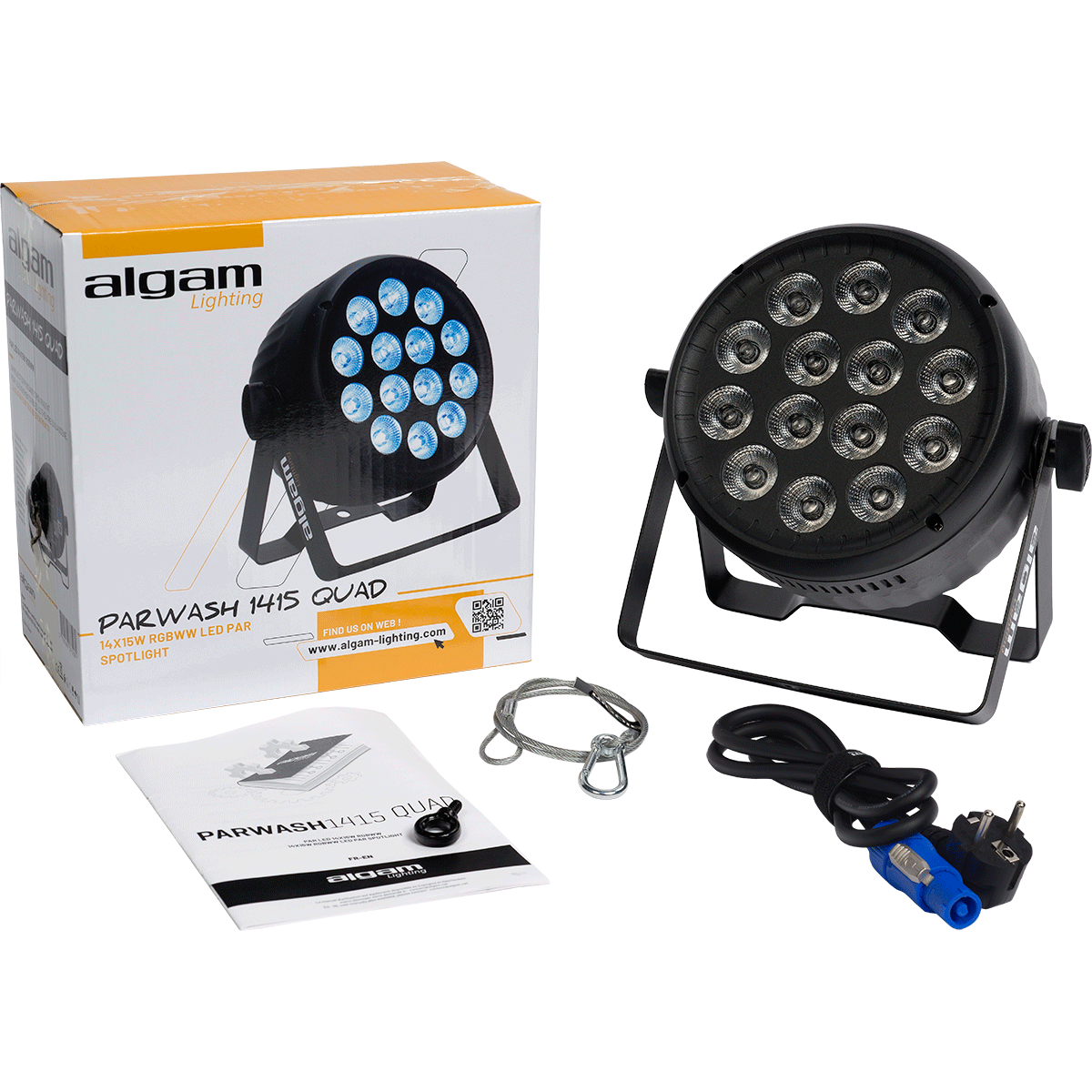 Algam Lighting Parwash 1415 Quad LED Projector | 14x15W RGBWW
