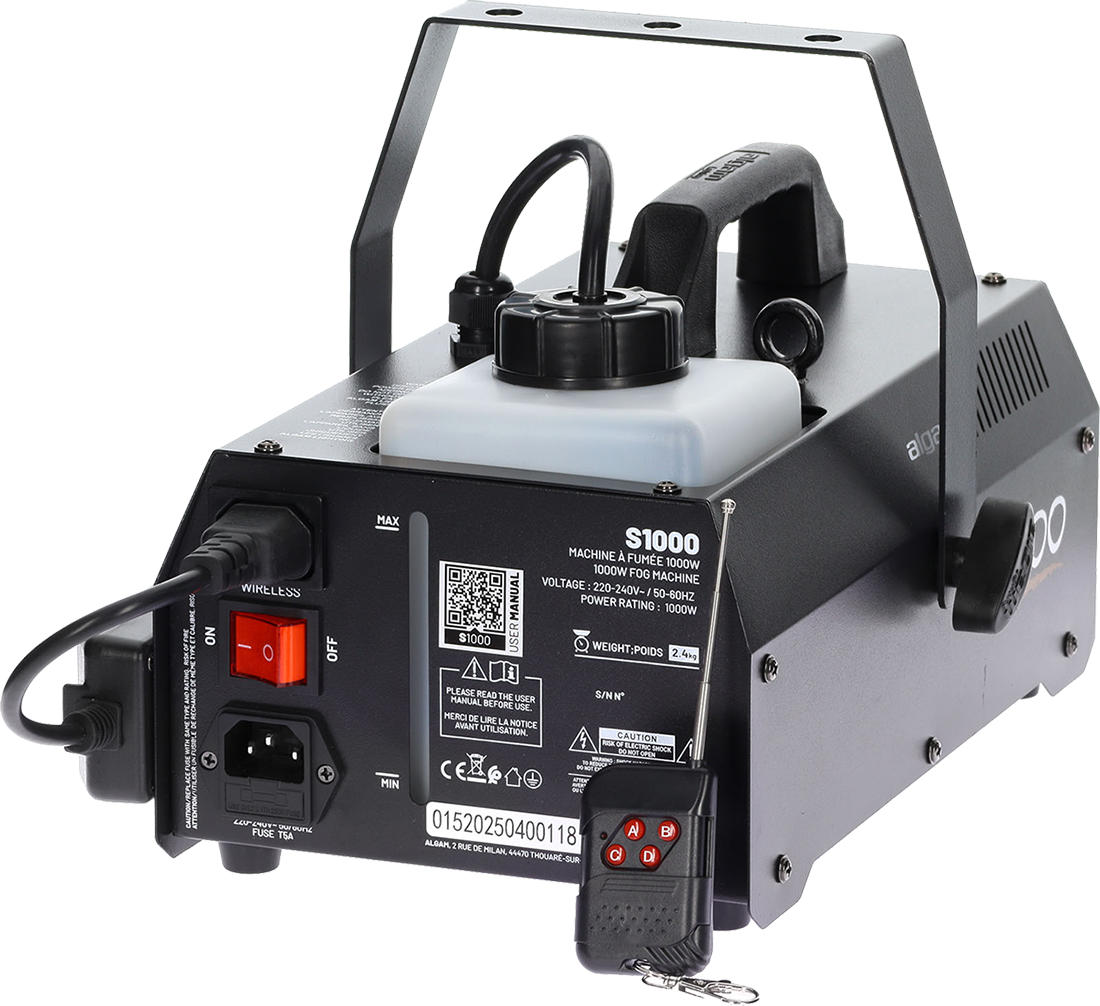 Algam Lighting S1000 Smoke Machine | Tank Capacity 1.2L