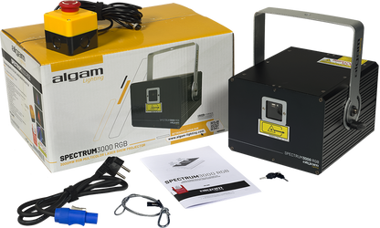 ALGAM LIGHTING Spectrum 3000 RGB | 3000mW profesionalni RGB laserski svjetlosni efekt