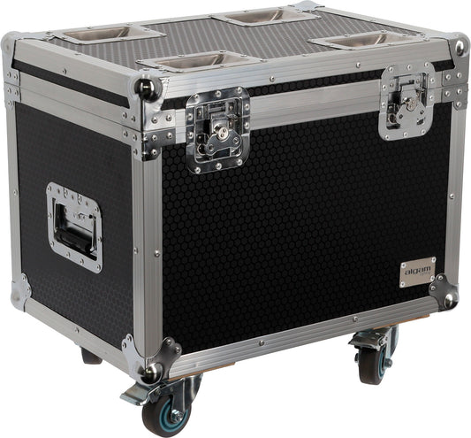 ALGAM LIGHTING Blinder WW-CW-A Flightcase 2IN1 | Flight Case For 2 BLINDER400CW WWA