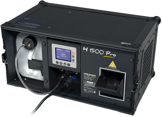 ALGAM LIGHTING 1500W Hazer 5L Capacity | комплект с 1500 W haze машина Сценично осветление