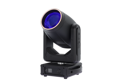 ALGAM LIGHTING MB200 | 200W LED Beam moving cap. RGB LED Ring Iluminat scenic