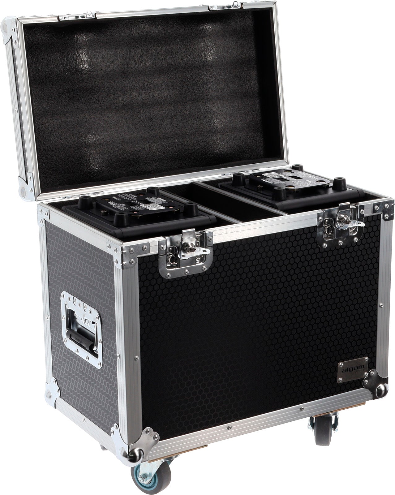 ALGAM LIGHTING MS150 2IN1 Flightcase | flight cutie On Wheels pentru 2X MS150