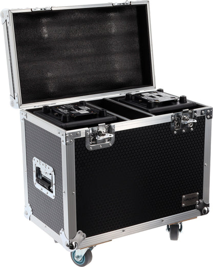 ALGAM LIGHTING MS150 2IN1 Flightcase | flight cutie On Wheels pentru 2X MS150