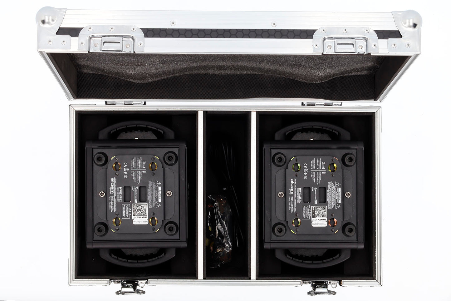 ALGAM LIGHTING MW1915X 2IN1 Flightcase | Flight-Case For 2 MW19XISZ Wash Zoom