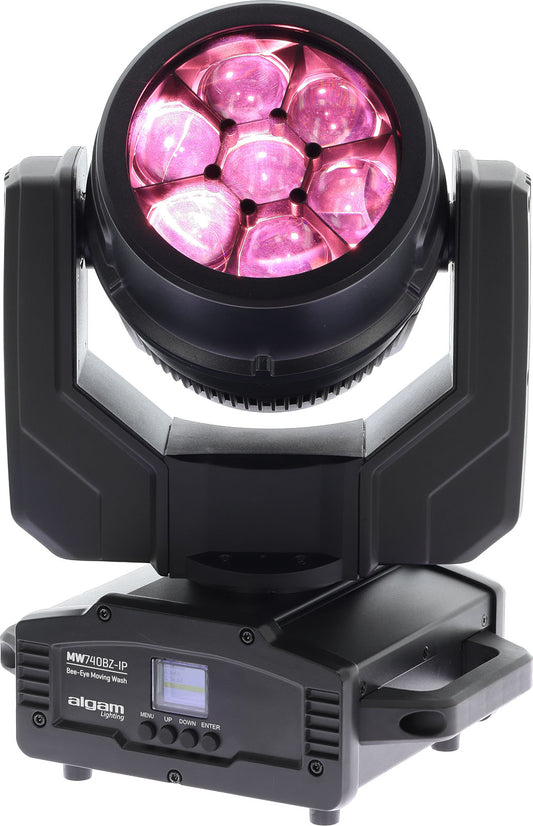 ALGAM LIGHTING MW740BZ IP | RGBW 7 X 40W LED Wash движеща глава Сценично осветление