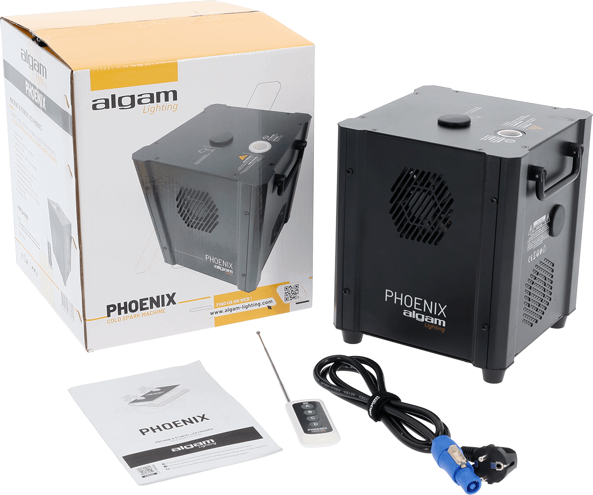 ALGAM LIGHTING Phoenix | mașină de scântei reci Iluminat scenic
