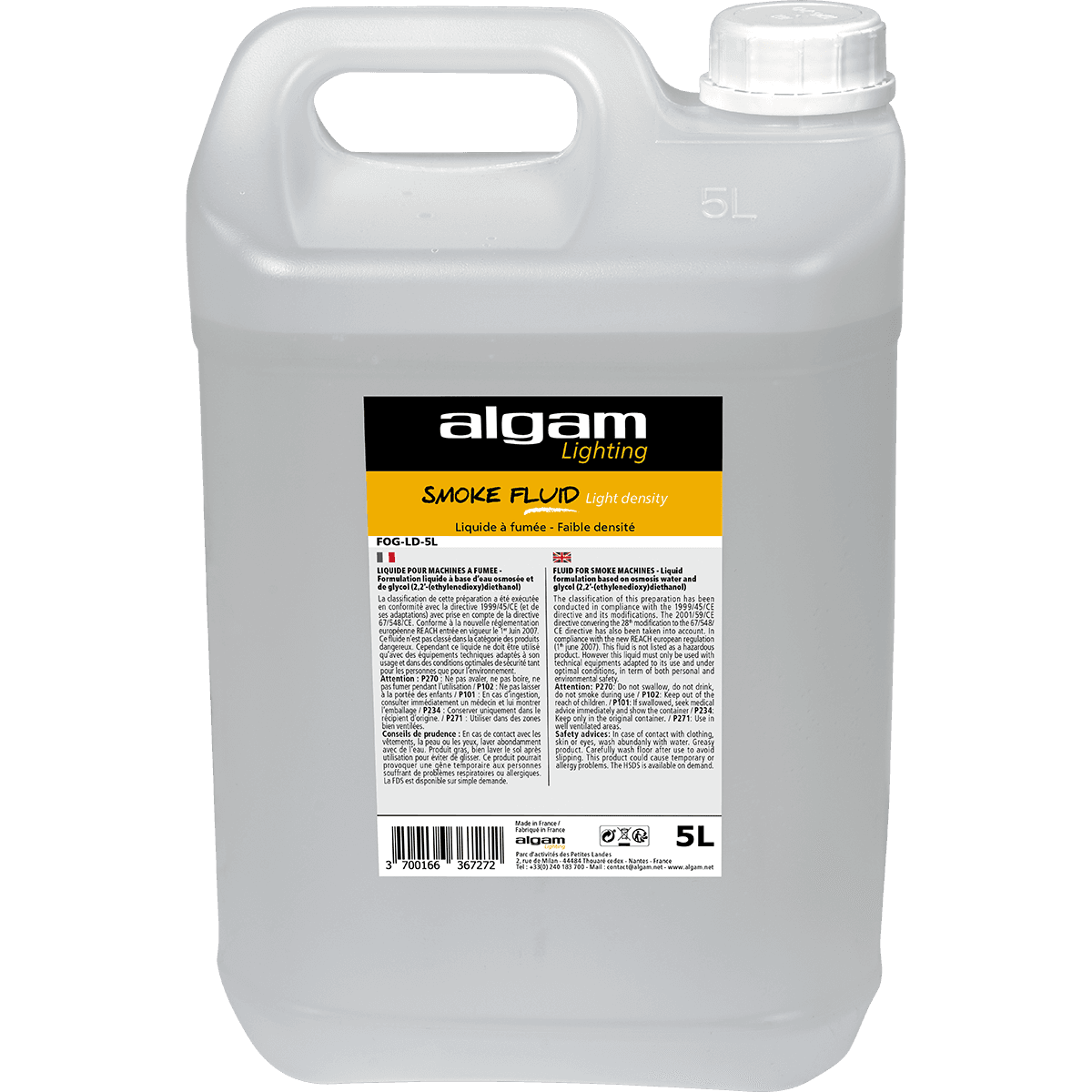 Algam Lighting | Smoke Liquid Low Density 5L
