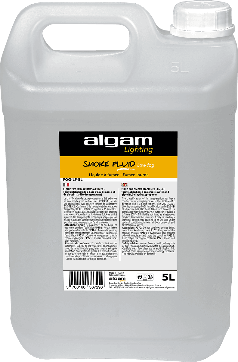 Algam Lighting FOG-LF-5L Υγρό Καπνού | Low Fog | 5 L