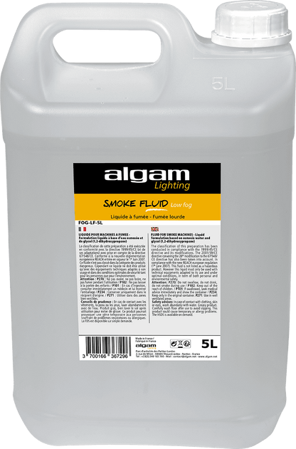 Algam Lighting FOG-LF-5L Υγρό Καπνού | Low Fog | 5 L