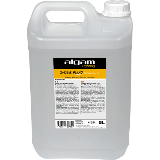 Algam Lighting FOG-MD-5L | Smoke Liquid Medium Density 5L