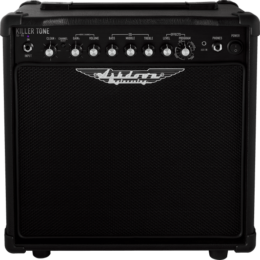 Ashdown KT-15FX Electric Guitar Amplifier | Killer Tone Series | 15 Watt 1x8” Combo Amp