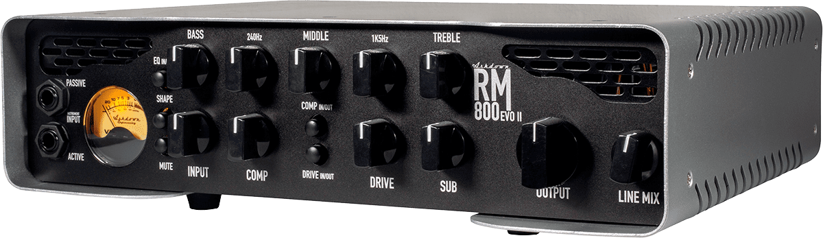ASHDOWN RM 800 EVO II | Τρανζιστορική κεφαλή 800 W