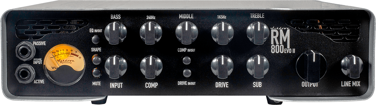 ASHDOWN RM 800 EVO II | Τρανζιστορική κεφαλή 800 W