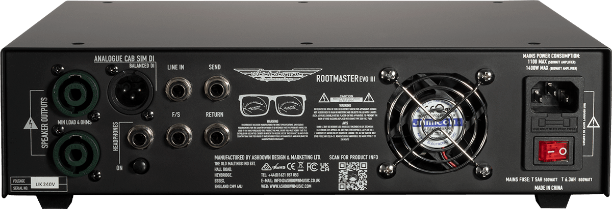 ASHDOWN RM 800 EVO III | RM-800-EVO-III wzmacniacz basowy