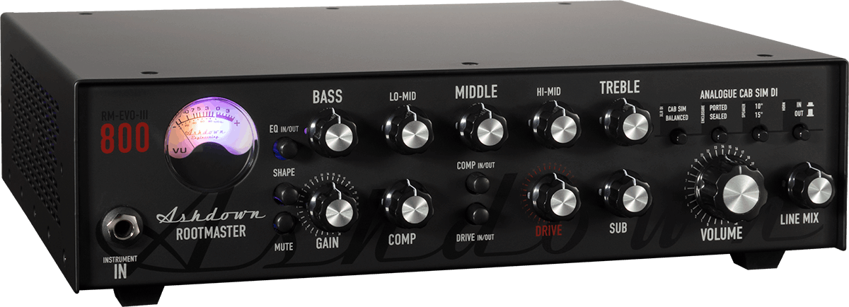 ASHDOWN RM 800 EVO III | RM-800-EVO-III wzmacniacz basowy