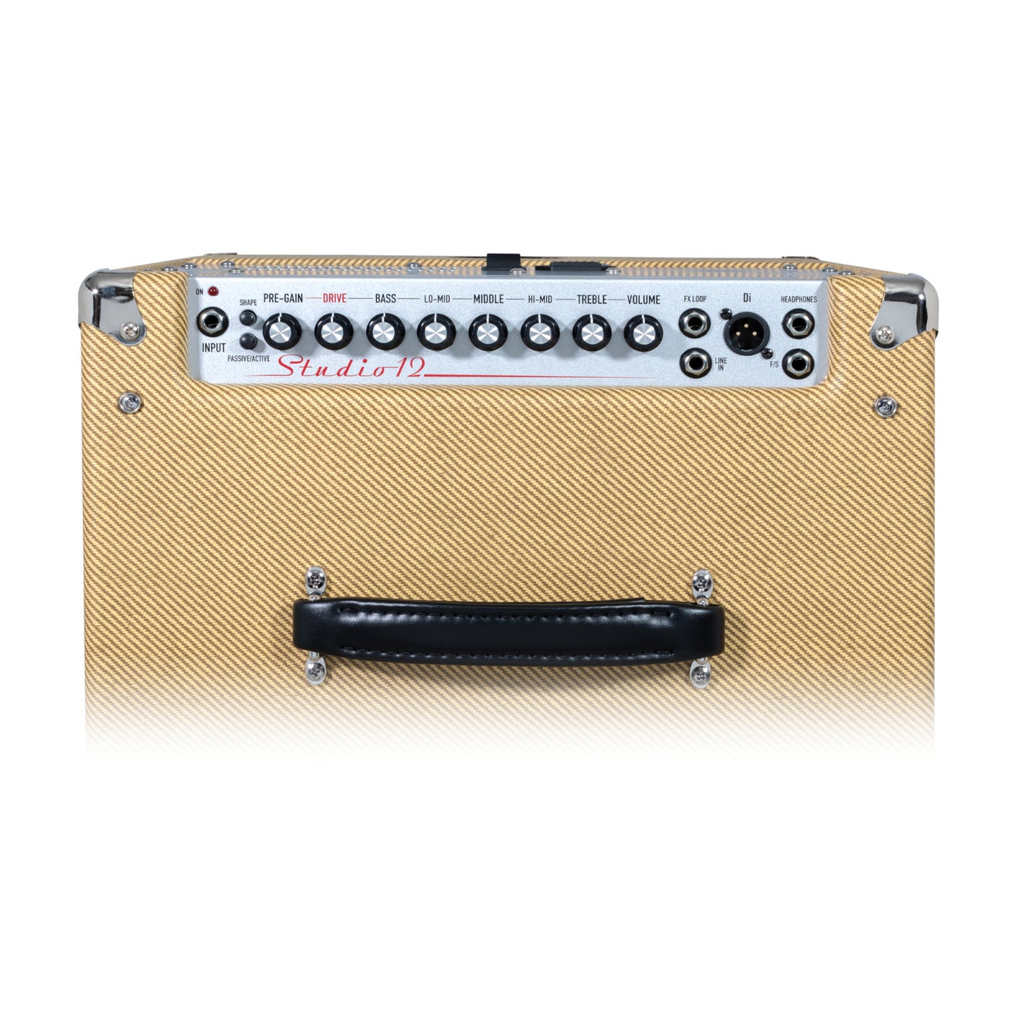 Studio 12 Tweed by Ashdown | 120 Watt Bass Guitar Amplifier | 12" Speaker | MAS STUDIO-12-TW
