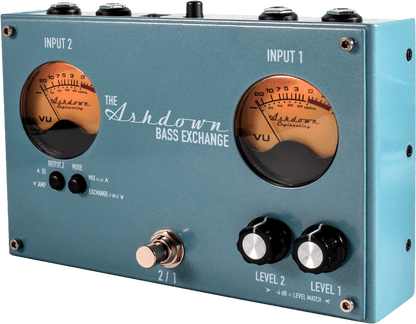 Ashdown Bass Exchange Pedal | Switching Pedal for 2 x Inputs and 2 x Outputs
