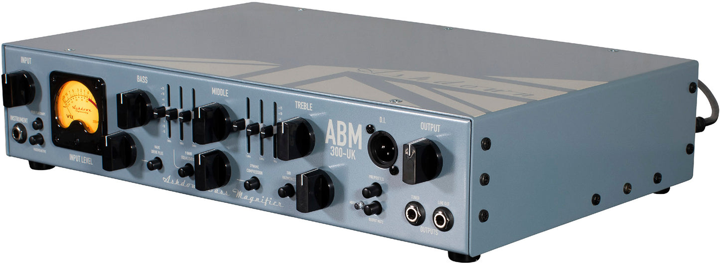 ASHDOWN UK ABM 300 EVO IV | ABM fej 300W UK-ban készült basszuserősítő