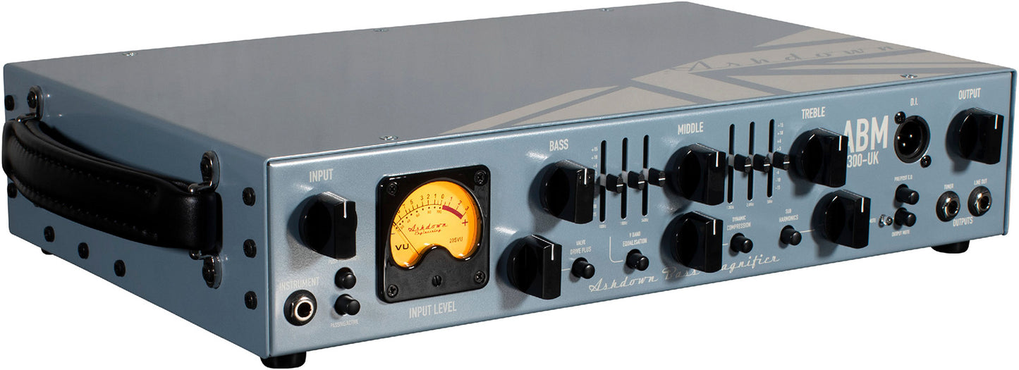 ASHDOWN UK ABM 300 EVO IV | ABM fej 300W UK-ban készült basszuserősítő