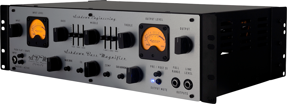 ASHDOWN UK ABM 600 DR EVO IV | 600W Hybrid κεφαλή Made In UK-3U Ενισχυτής μπάσου