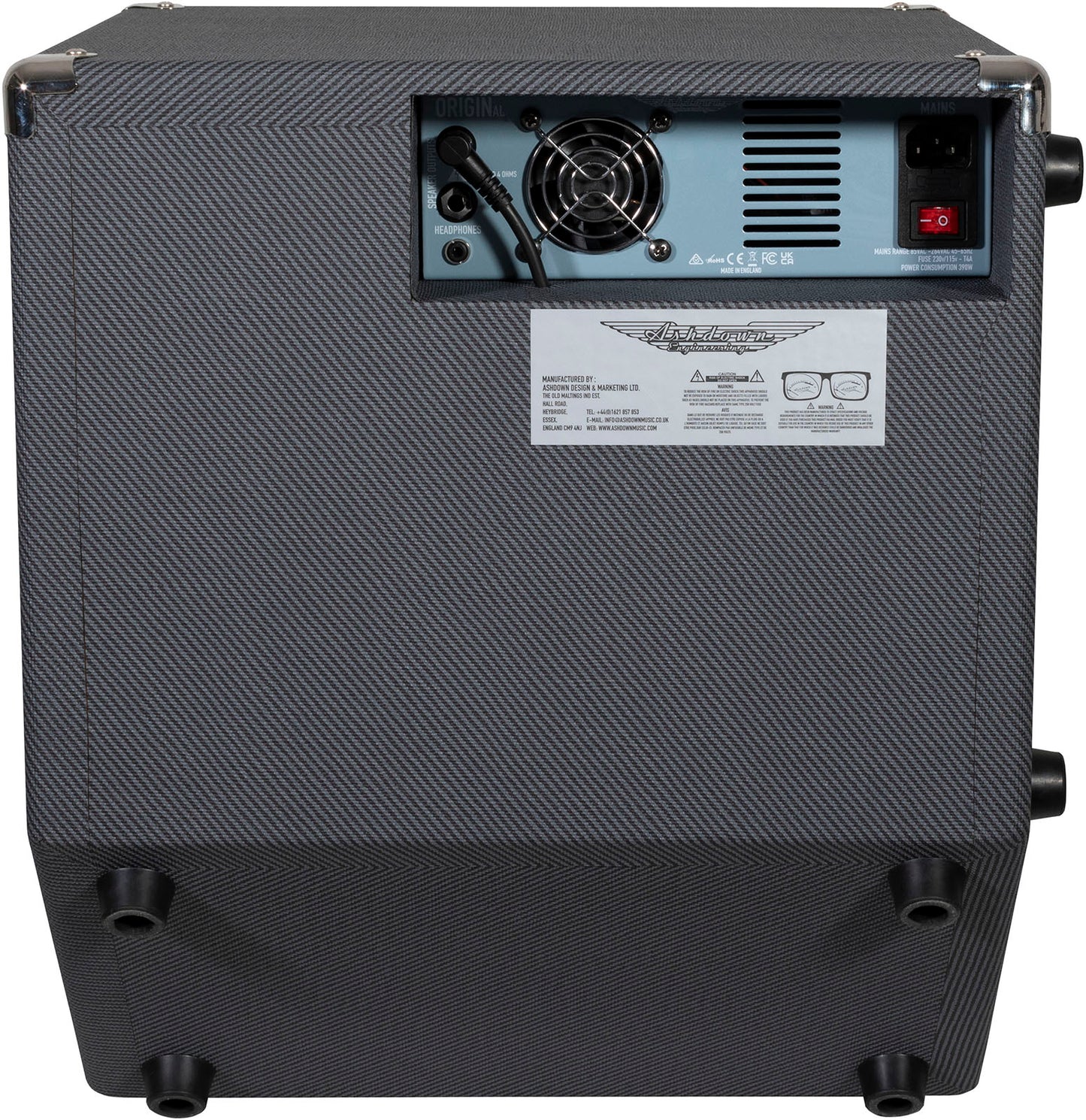 ASHDOWN UK OBM C112 500 | OBM wzmacniacz basowy