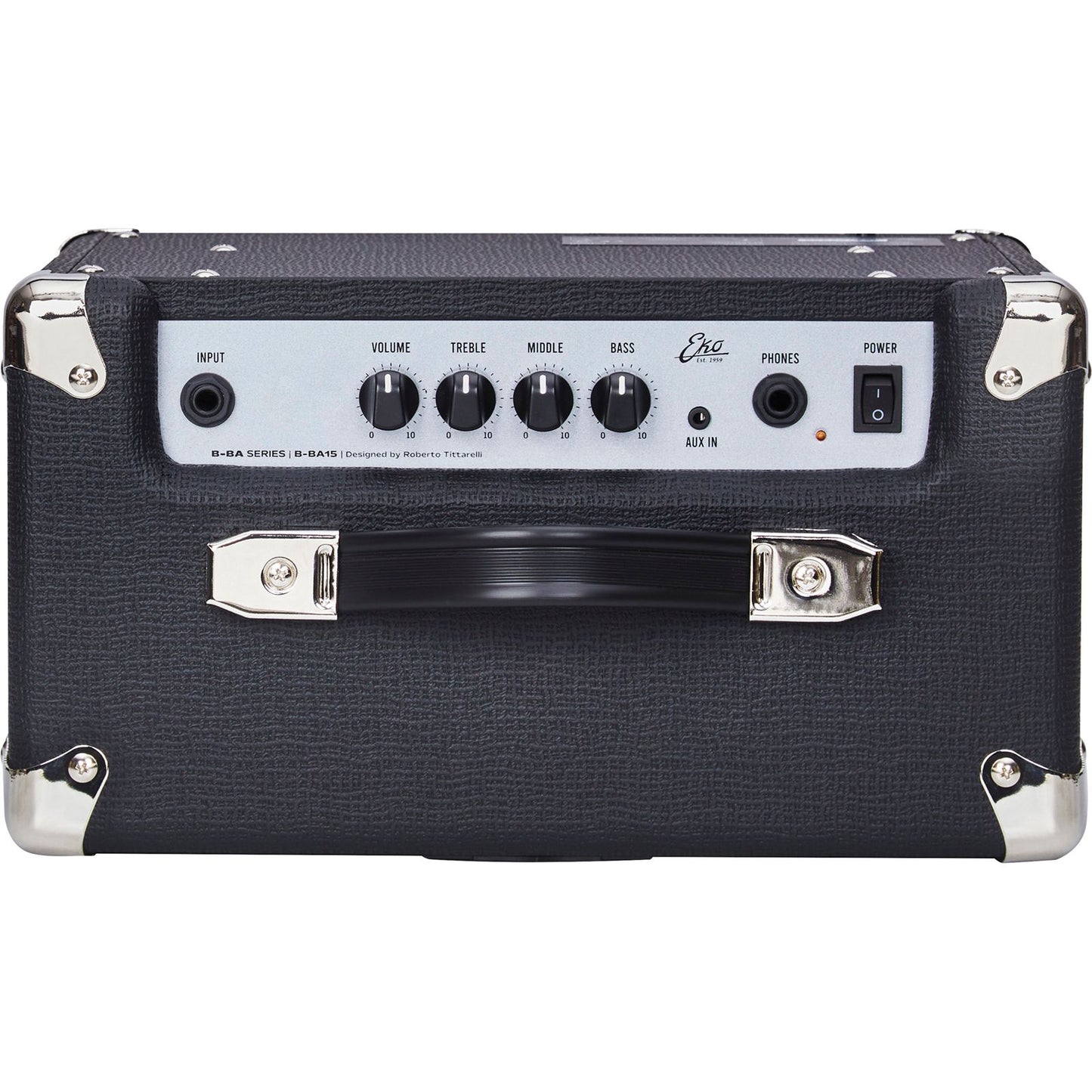 EKO BA15 Electric Bass Guitar Amplifier | 15 Watt with 8” Speaker