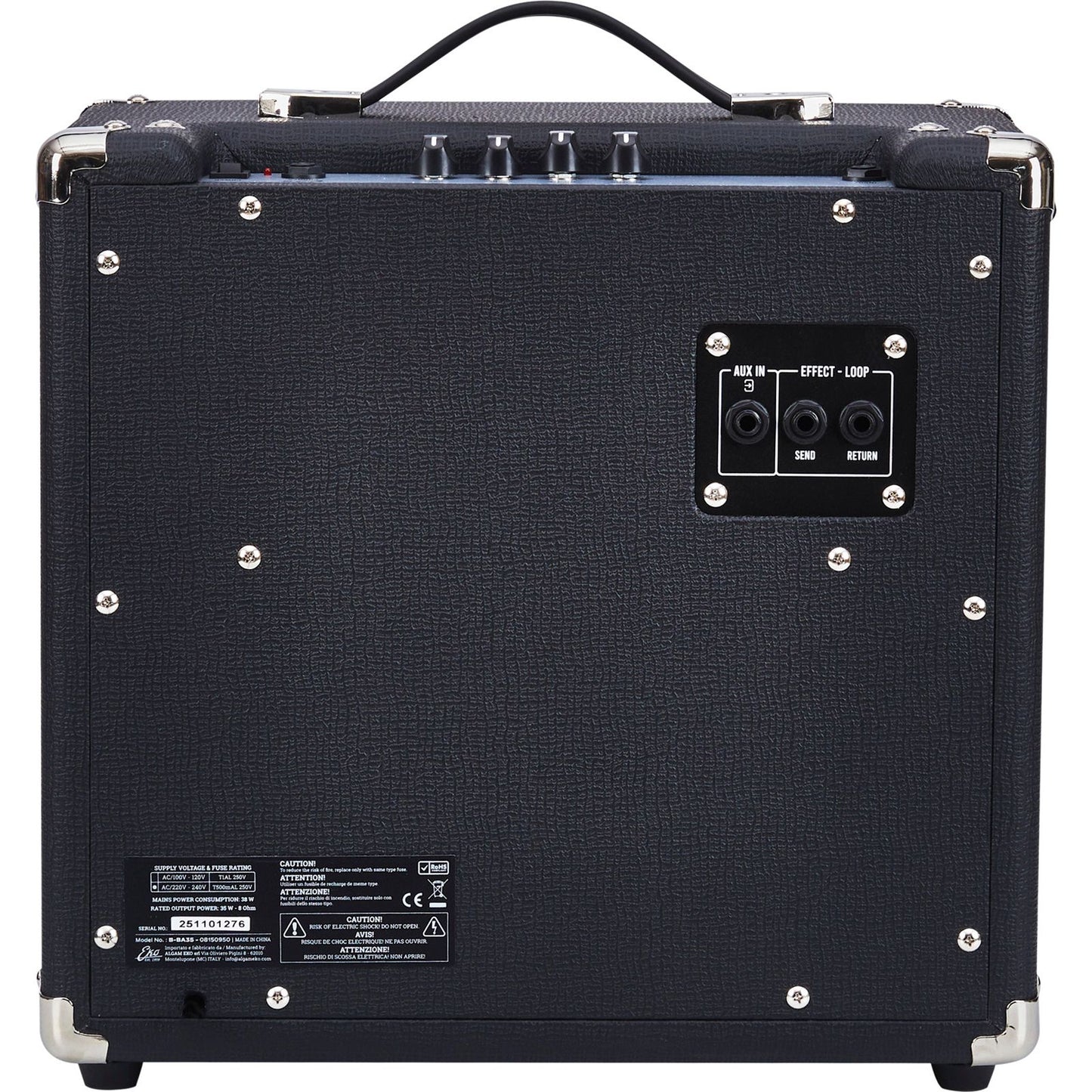 EKO BA35 Electric Bass Guitar Amplifier | 35 Watt with 10” Speaker