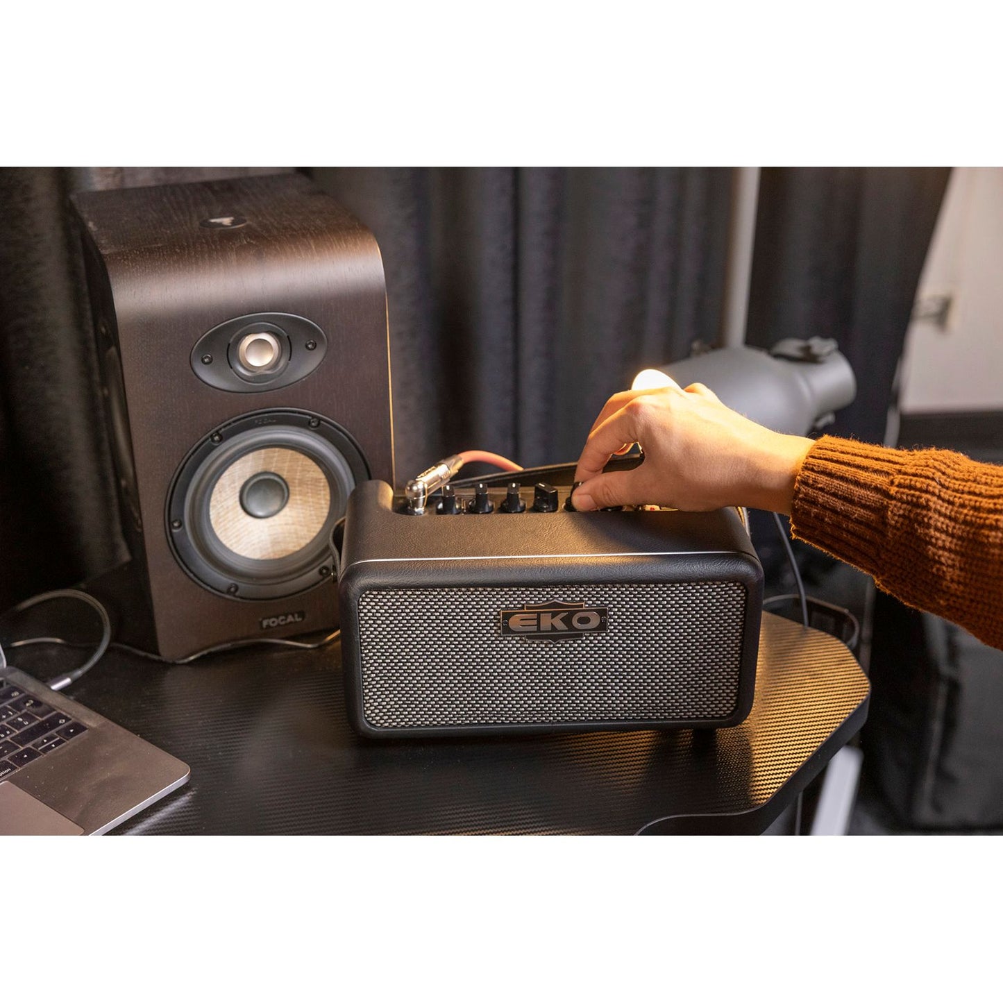 EKO BAIO AMP15 Mini Portable Electric Guitar Modelling Amplifier